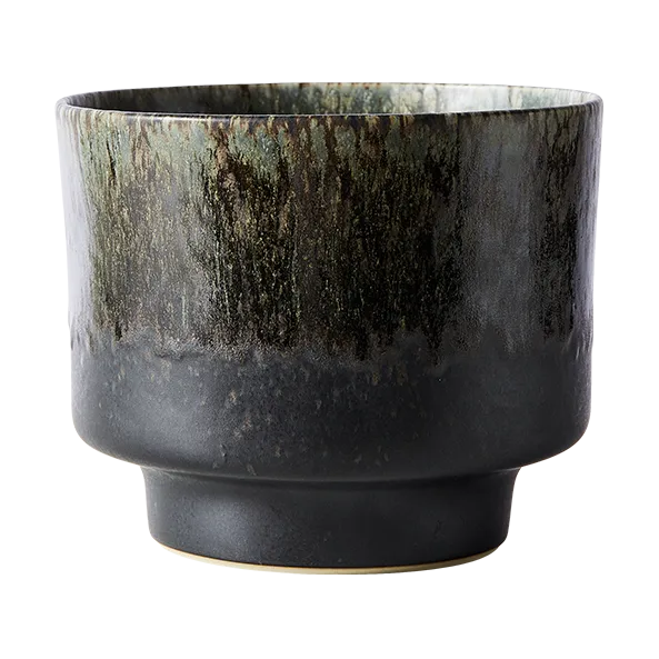 Lago jar M Ø16,5x13 cm - Forest green - MUUBS