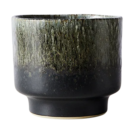 Lago jar S Ø12,5x11 cm - Forest green - MUUBS