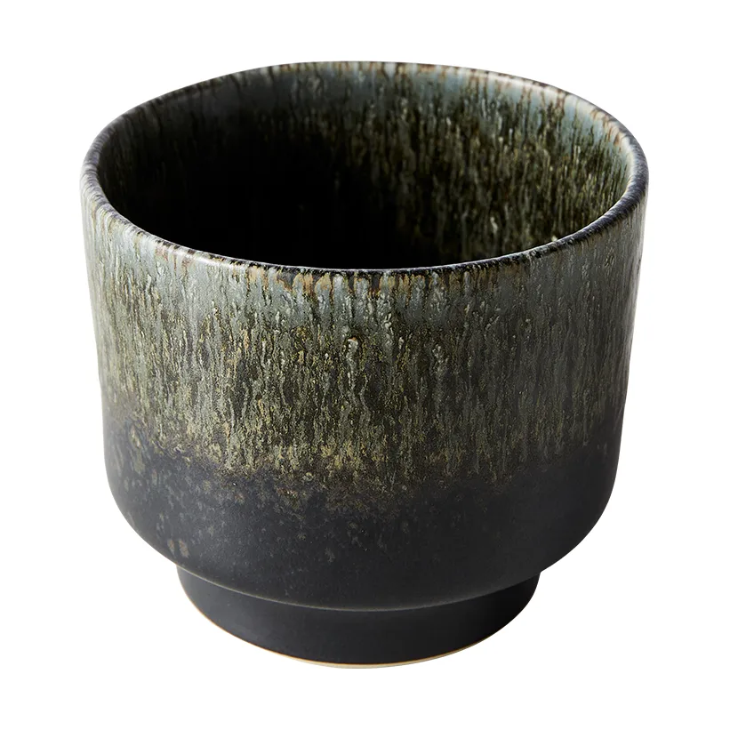 Lago jar S Ø12,5x11 cm, Forest green MUUBS