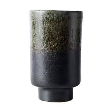 Lago vase M Ø13x22 cm - Forest green - MUUBS