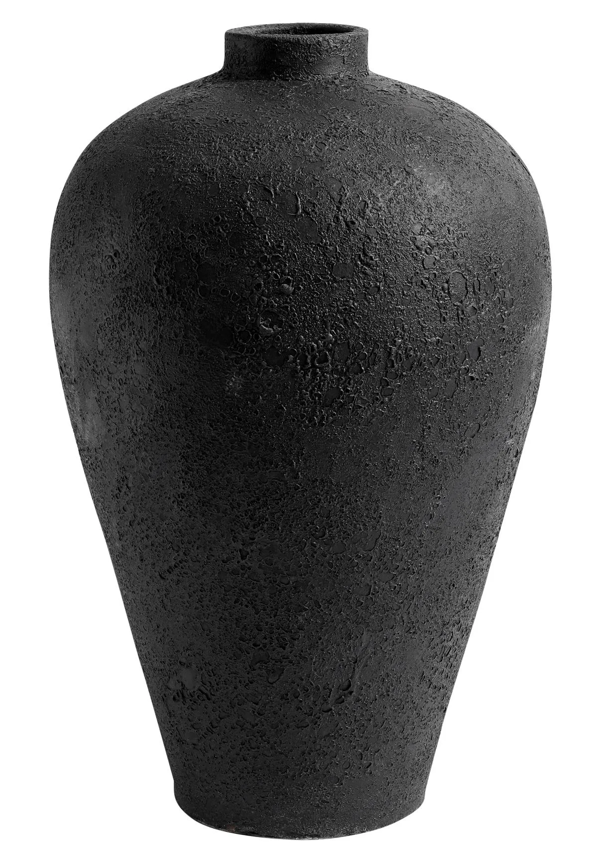 Luna pot 60x35cm, Black-terracotta MUUBS