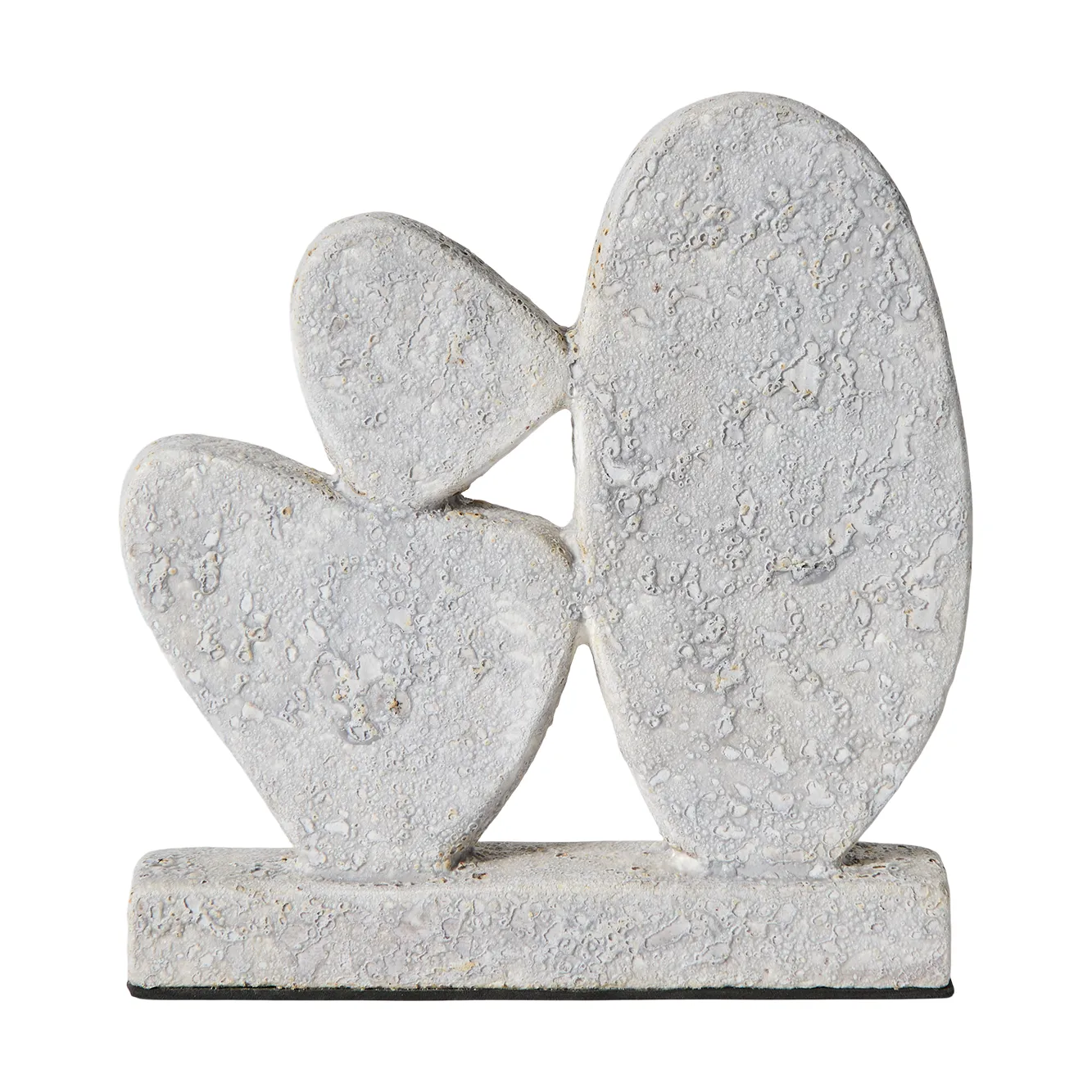 Luna sculpture, Grey, 12x3x21.5 cm MUUBS