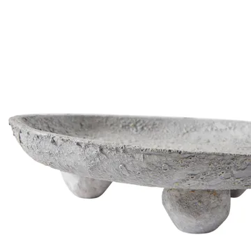 Luna tray - Grey, Ø34x8 cm - MUUBS