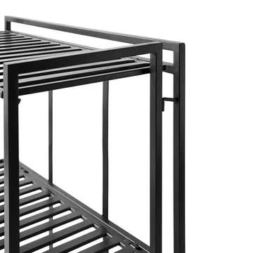 Manhattan Low shelf 65,5x33x79,5 cm - Black - MUUBS