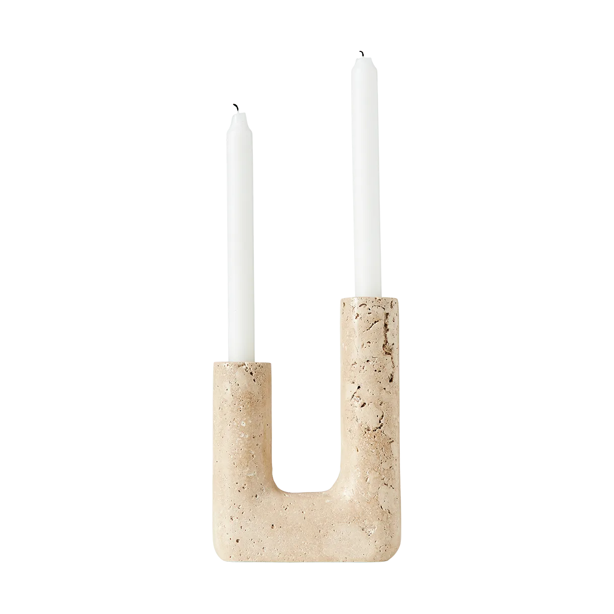 Minerva candle sticks 20 cm, Cream MUUBS