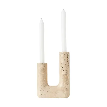 Minerva candle sticks 20 cm - Cream - MUUBS