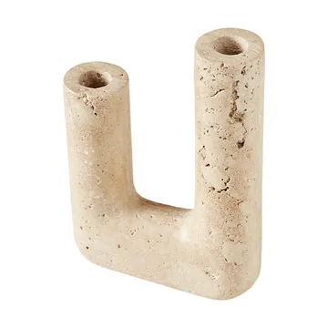 Minerva candle sticks 20 cm - Cream - MUUBS