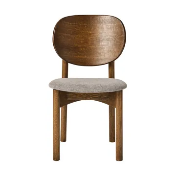 Oka chair - Dark oiled oak, grey - MUUBS