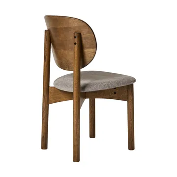 Oka chair - Dark oiled oak, grey - MUUBS
