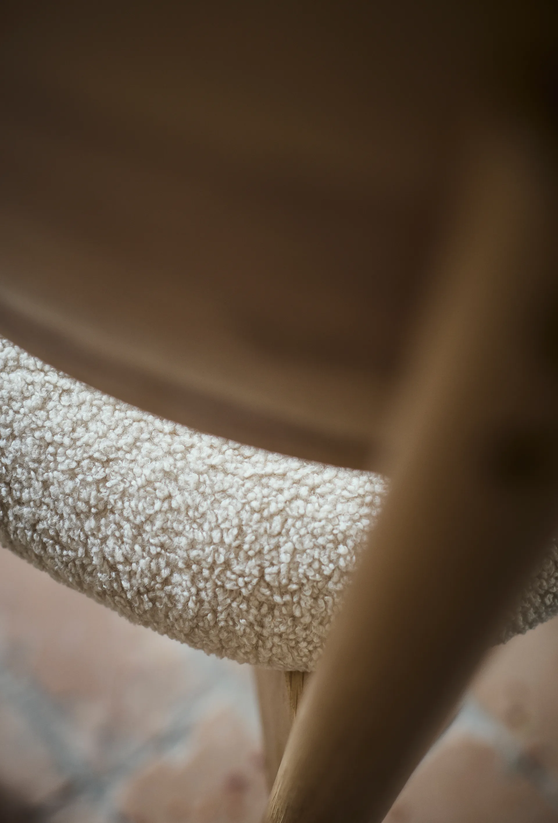 Oka chair, Natural oiled oak, sand MUUBS