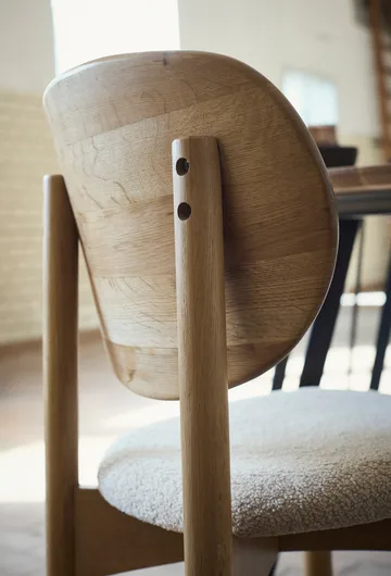 Oka chair - Natural oiled oak, sand - MUUBS