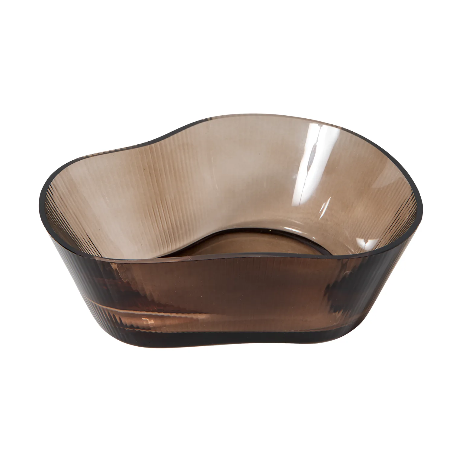 Ripe bowl, Smoked brown, Ø17.5x5 cm MUUBS