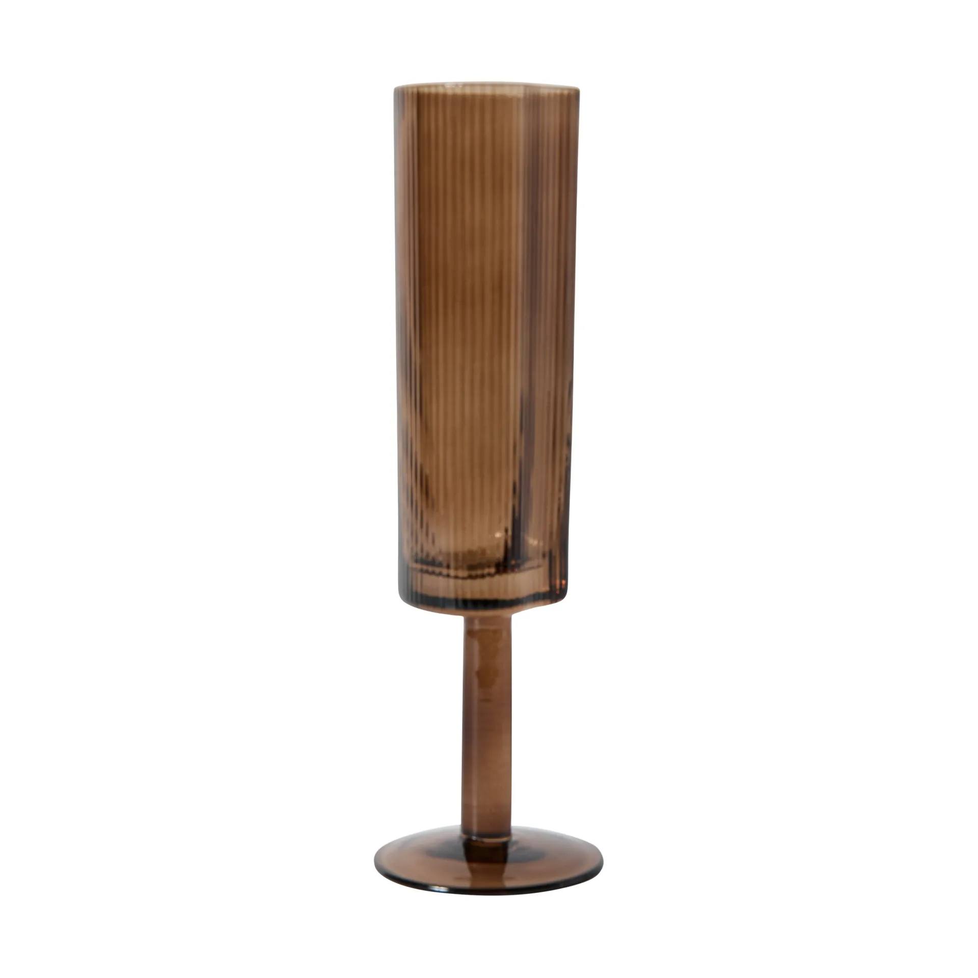 Ripe champagne glass 14,5 cl, Smoked brown MUUBS