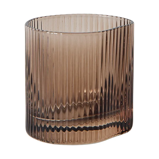 Ripe mini drinking glass 8 cl, Smoked brown MUUBS