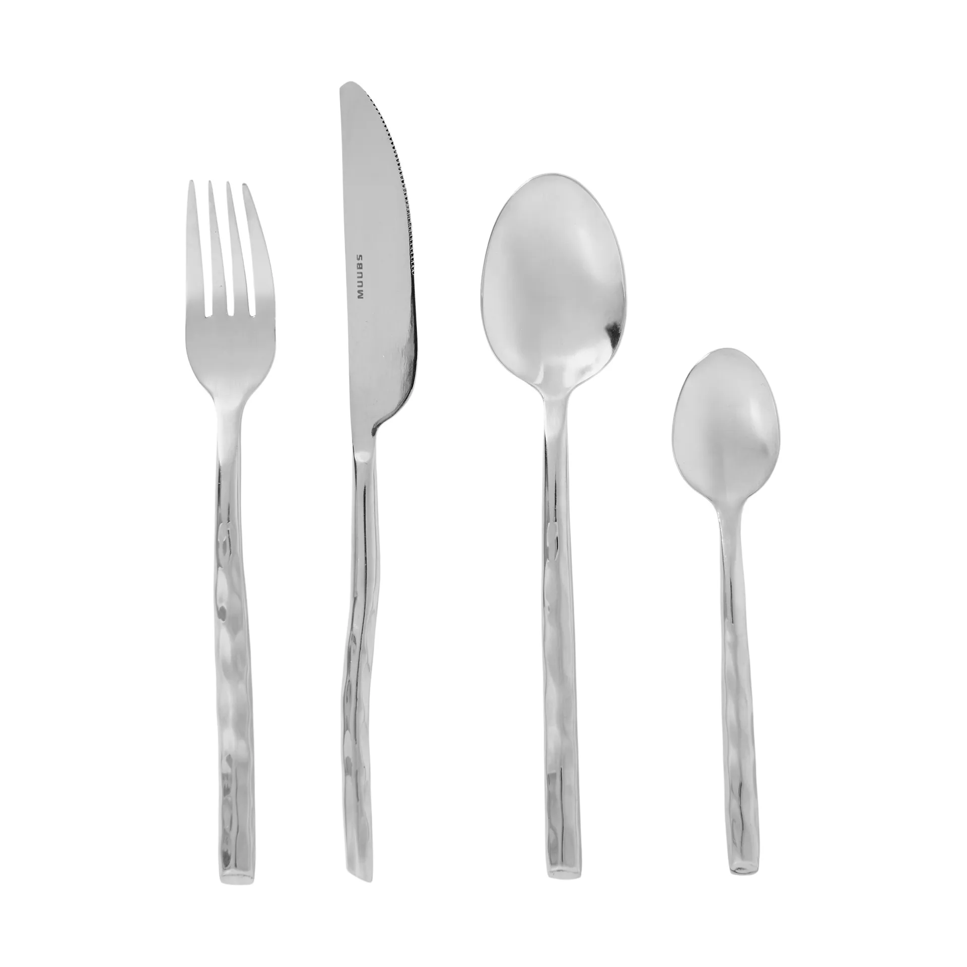 Uta cutlery 16 pieces, Polished steel MUUBS