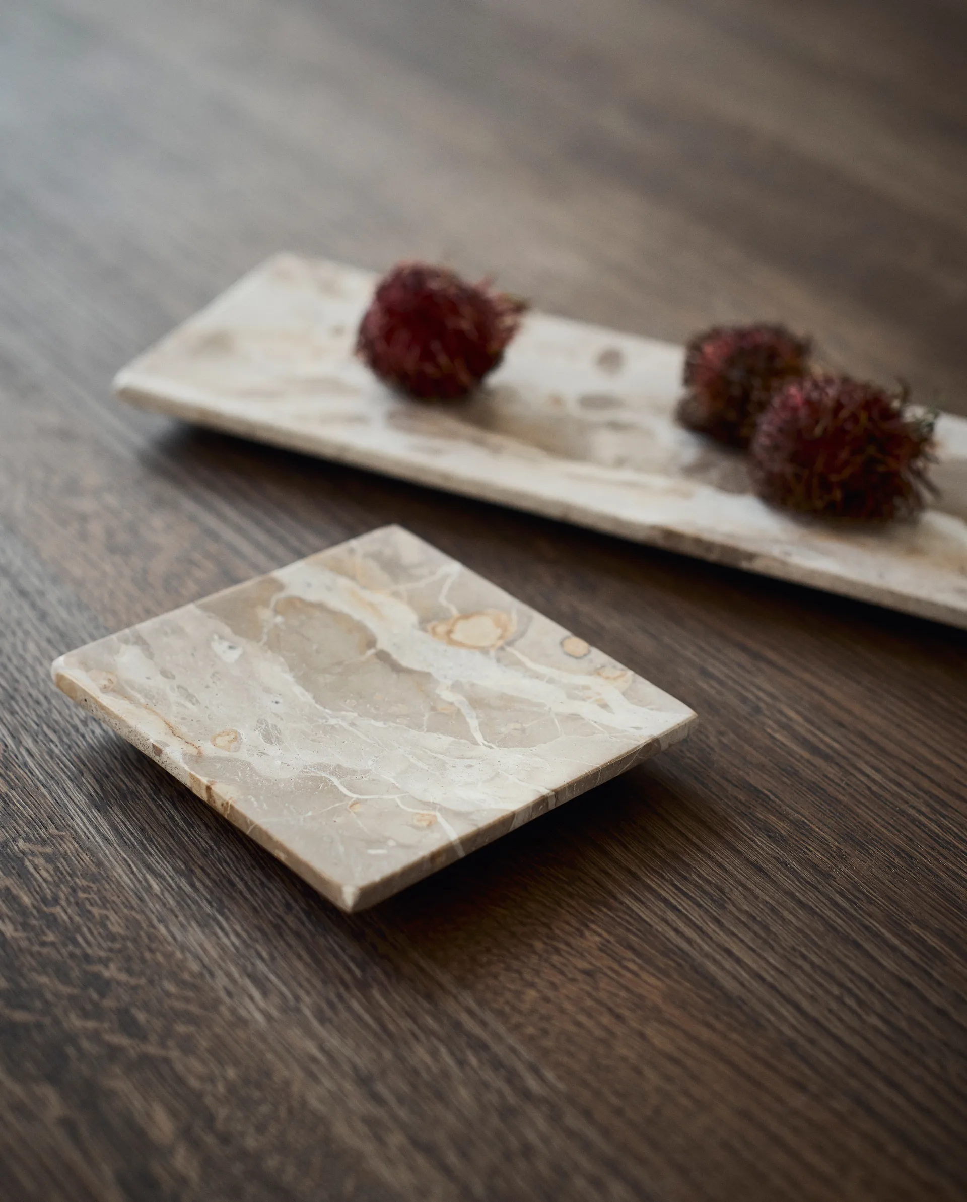 White decorative tray, Seashell, 30x12 cm MUUBS