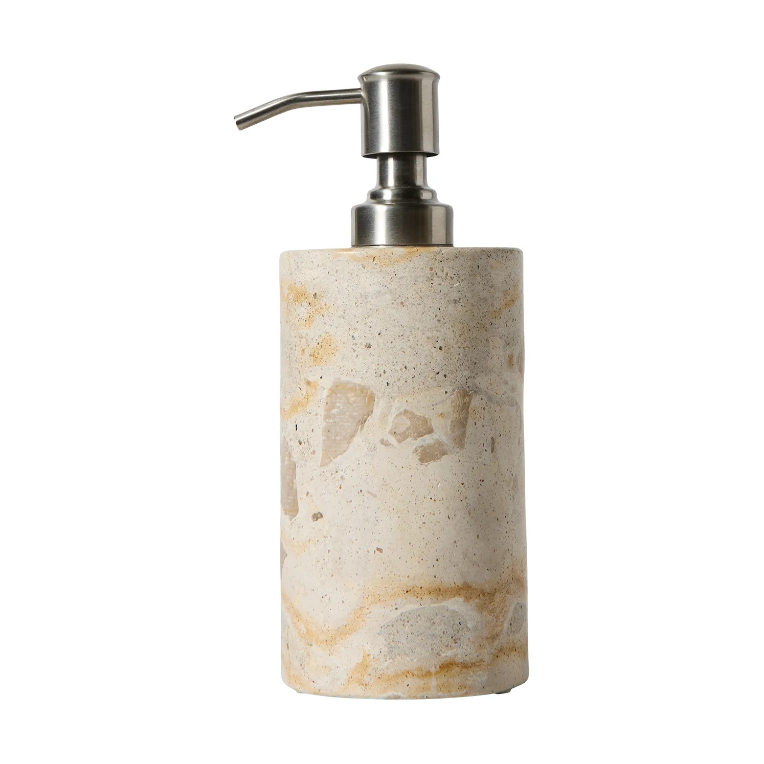 White soap pump, Seashell MUUBS