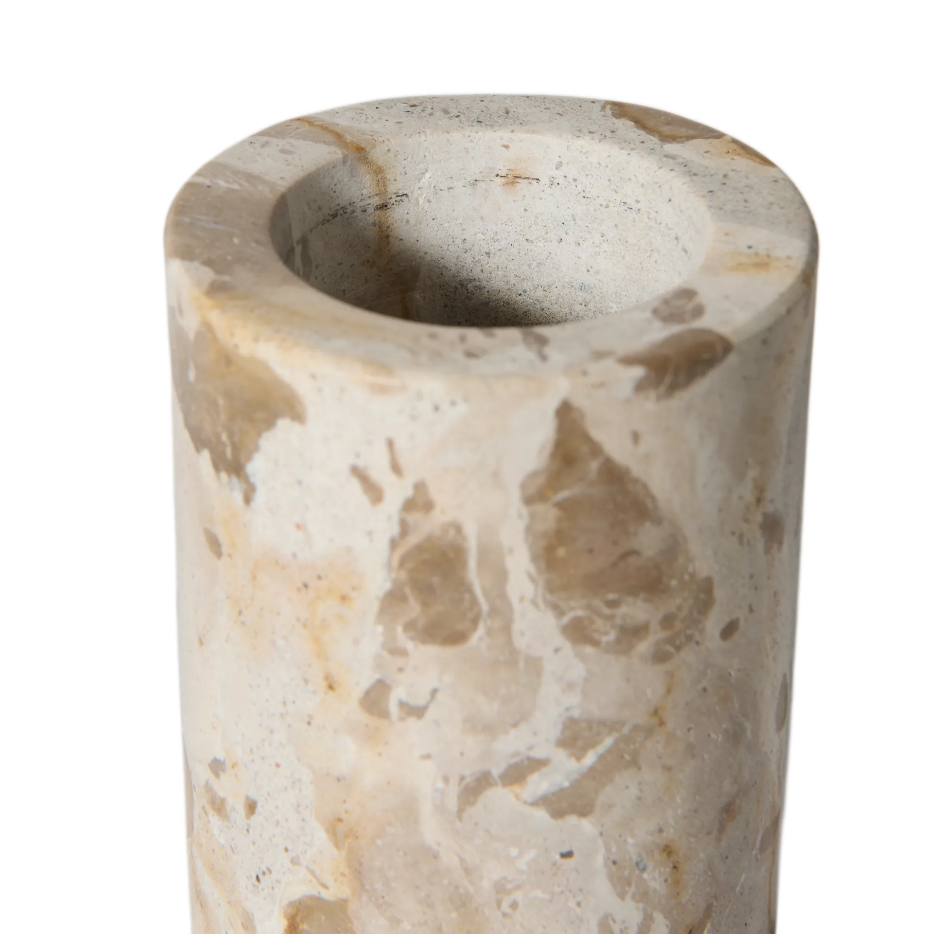 White toothbrush holder, Seashell MUUBS