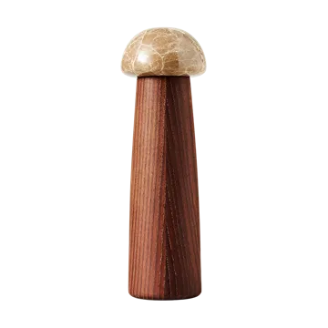 Yami salt and pepper mill M - Carbonized ash-marble - MUUBS