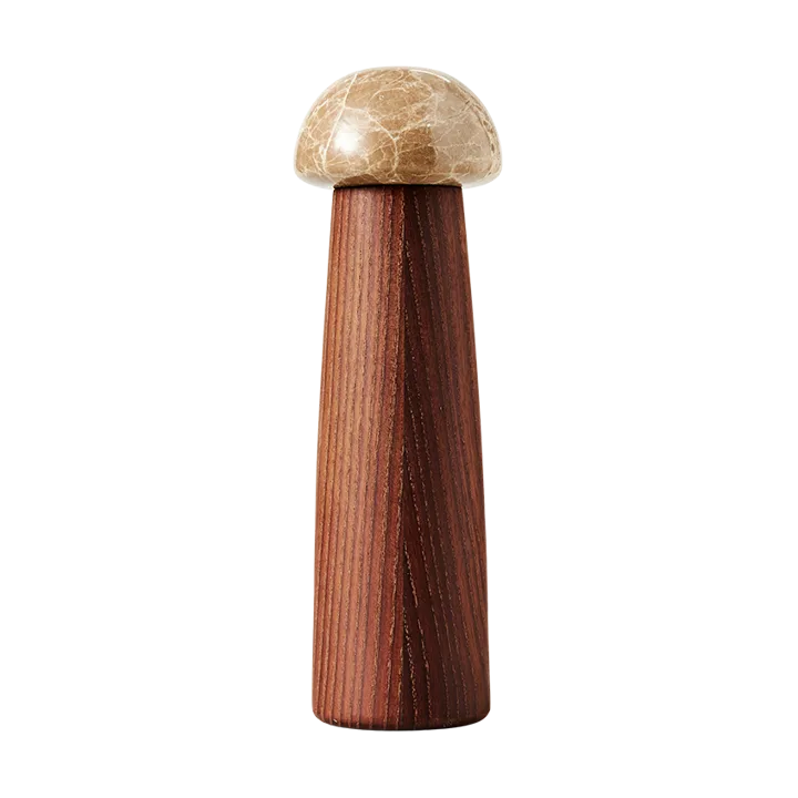 Yami salt and pepper mill M - Carbonized ash-marble - MUUBS