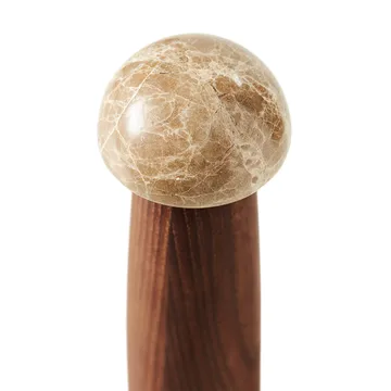 Yami salt and pepper mill M - Carbonized ash-marble - MUUBS