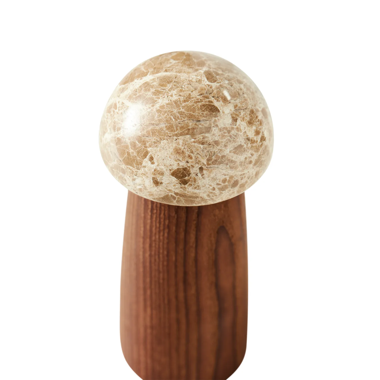 Yami salt and pepper mill S, Carbonized ash-marble MUUBS