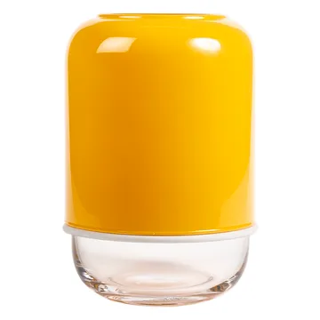 Capsule adjustable vase 18-28 cm - gold-clear - Muurla