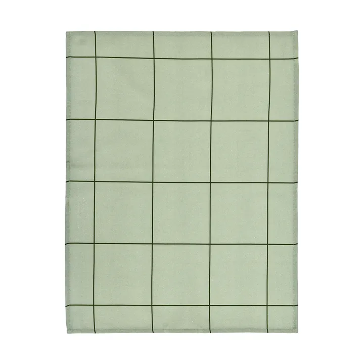 Checks & Stripes kitchen towel 50x70 cm - Green - Muurla