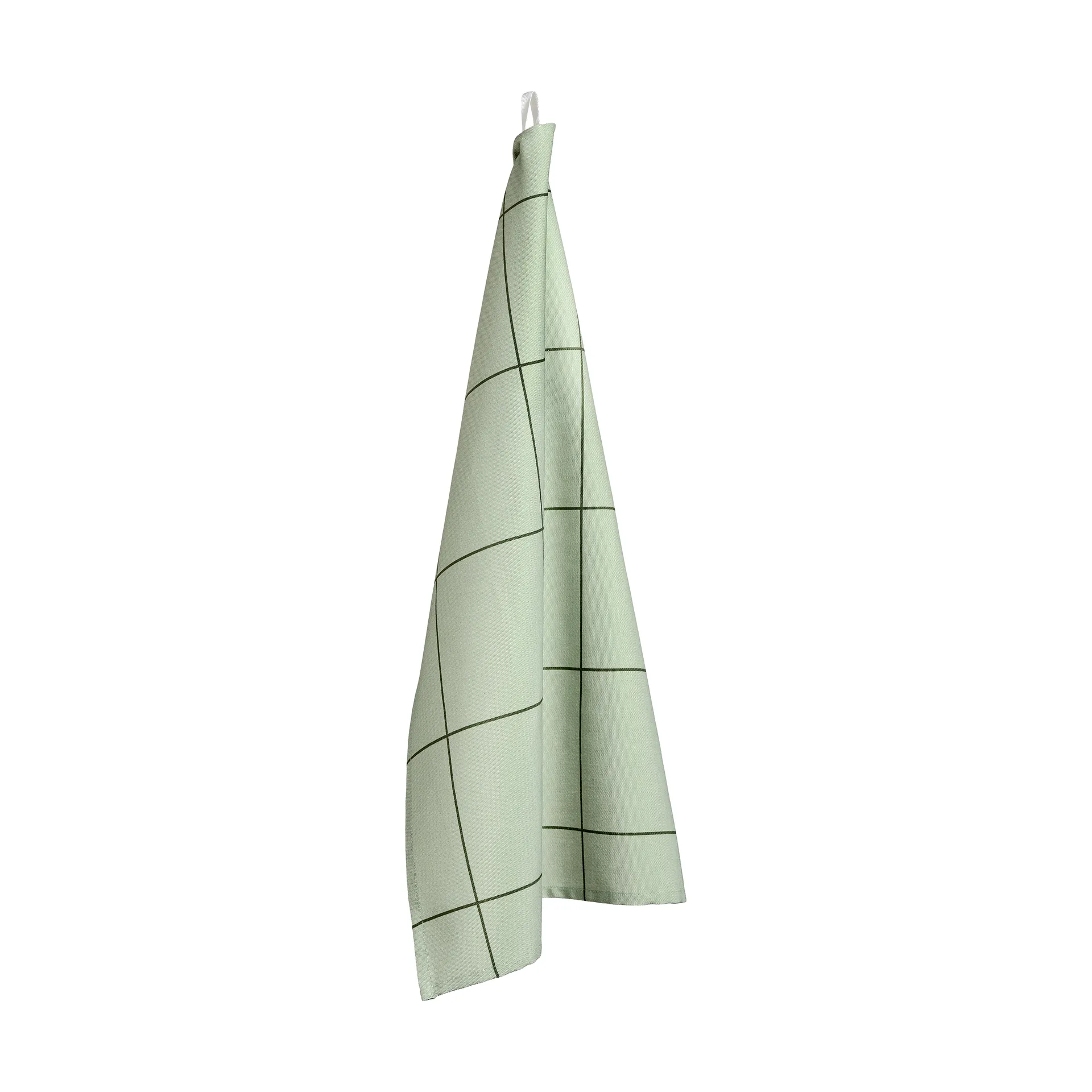 Checks & Stripes kitchen towel 50x70 cm, Green Muurla