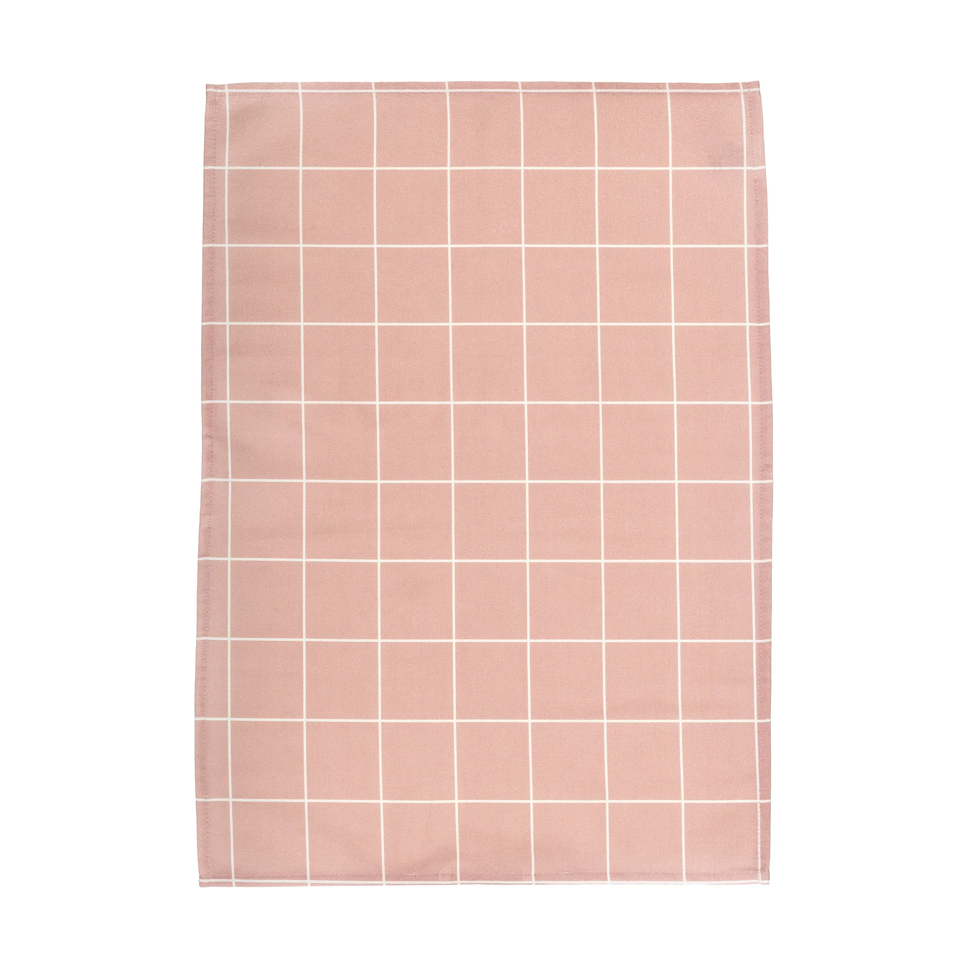 Checks & Stripes kitchen towel 50x70 cm, Pink Muurla