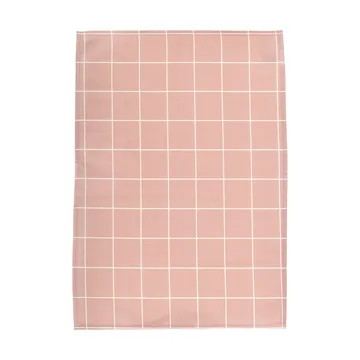 Checks & Stripes kitchen towel 50x70 cm - Pink - Muurla