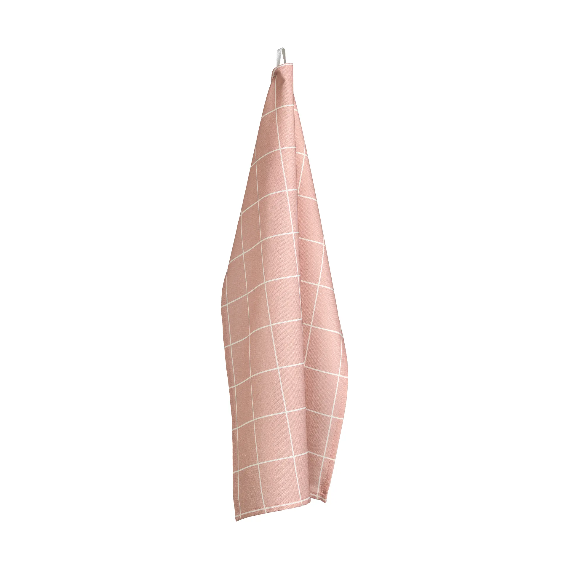 Checks & Stripes kitchen towel 50x70 cm, Pink Muurla