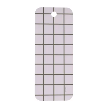 Checks & Stripes tray 18x44 cm - Green-beige - Muurla