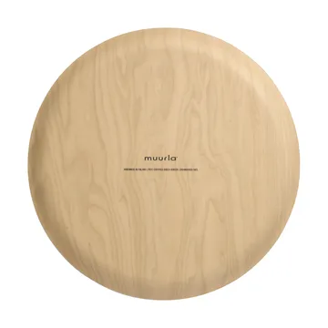 Checks & Stripes tray Ø35 cm - Olive - Muurla