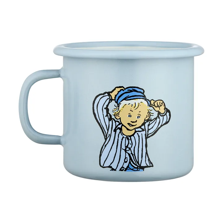 Emil in Lönneberga enamel mug 2.5 dl - Emil - Muurla