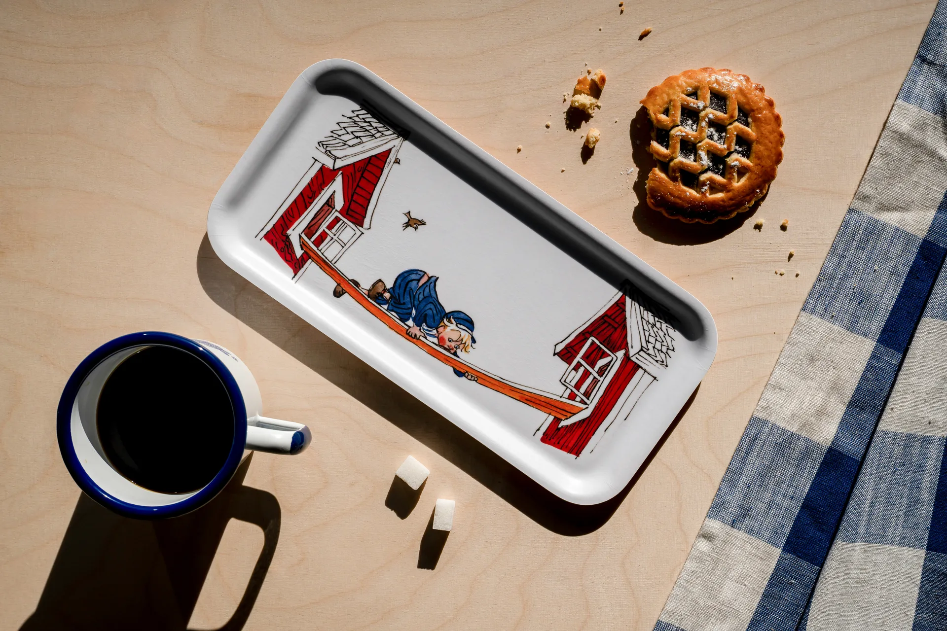 Emil tray 13x27 cm, Getaway Muurla