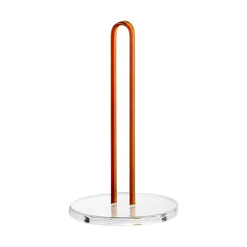 Loop kitchen paper holder 26 cm - Clear-amber - Muurla