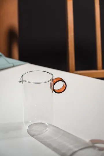 Loop milk jug 60 cl - Clear-amber - Muurla