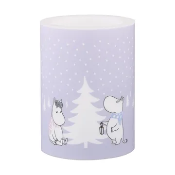 Moomin block candle LED 10 cm - Snowfall - Muurla