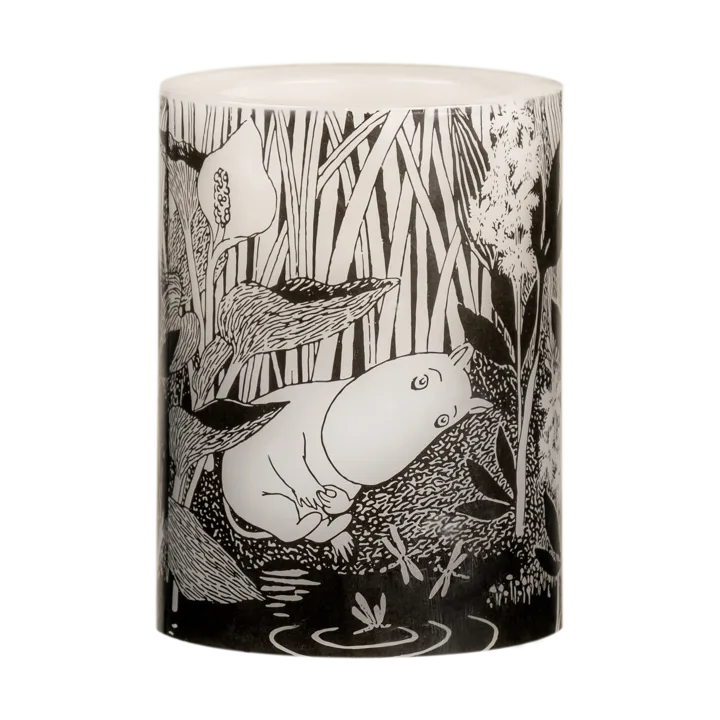 Moomin block candle LED 10 cm - The pond - Muurla