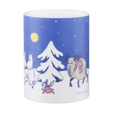 Moomin block candle LED 12,5 cm - Starry night - Muurla