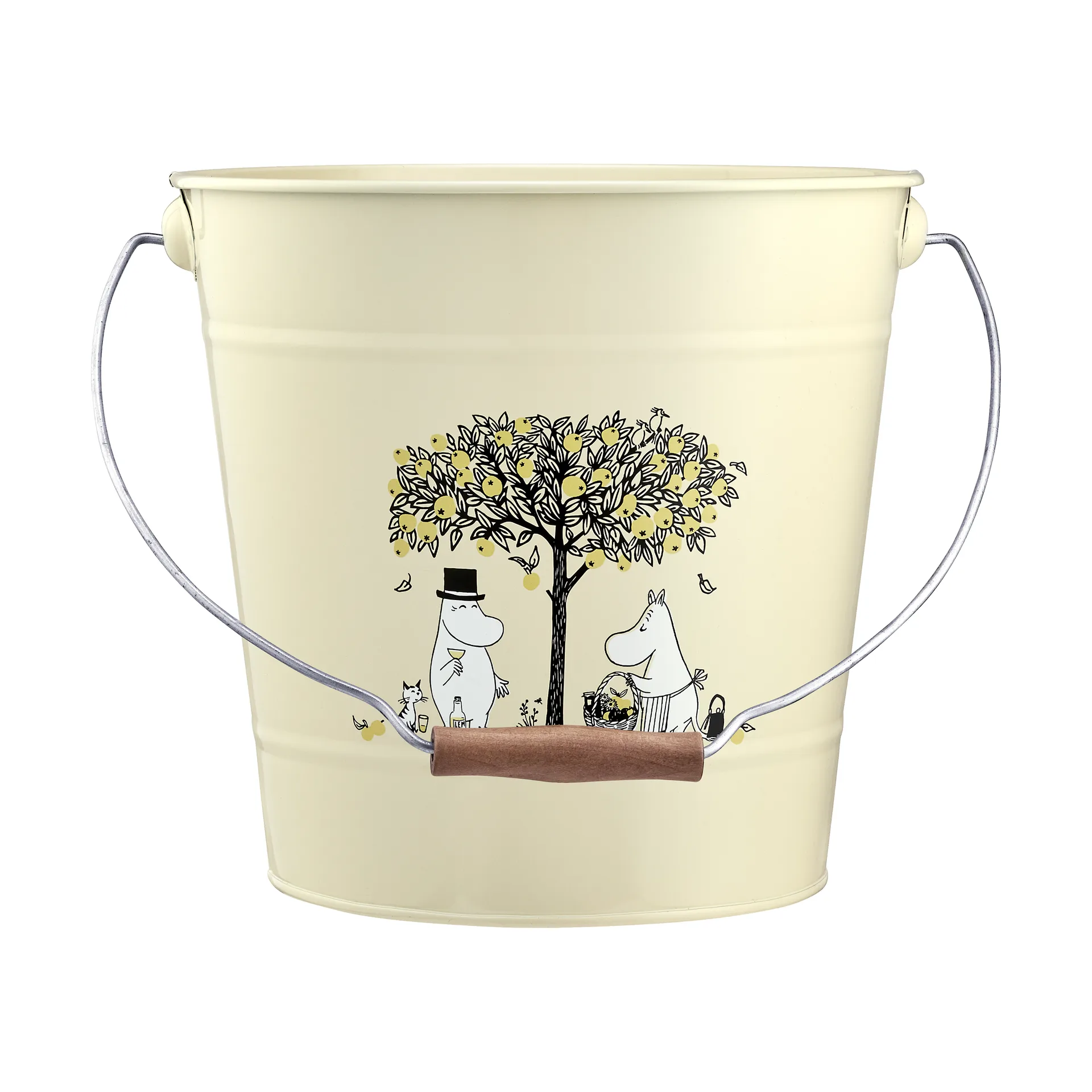 Moomin bucket 10 L, Apples Muurla