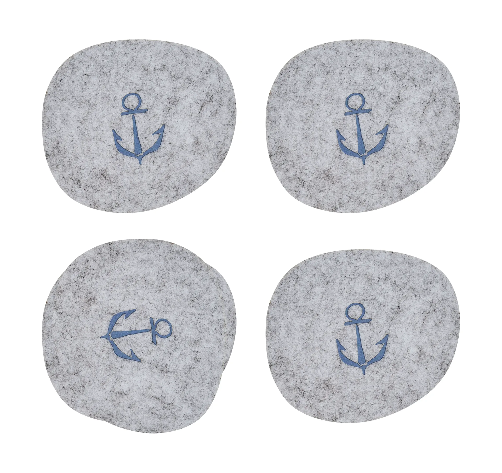 Moomin coaster 9.5x11 cm 4 pieces, Sailors Muurla