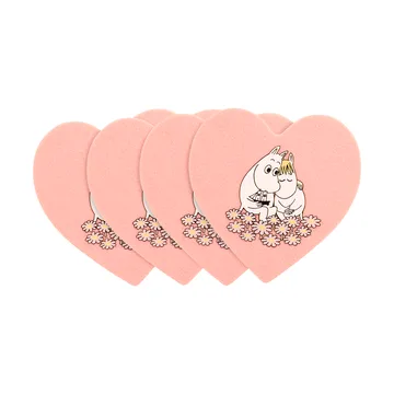 Moomin coaster set, 4-pack - Together - Muurla