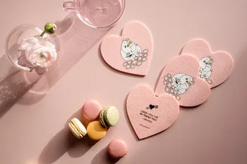 Moomin coaster set, 4-pack - Together - Muurla