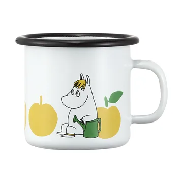 Moomin enamel mug 25 cl - Joyfull Apples - Muurla