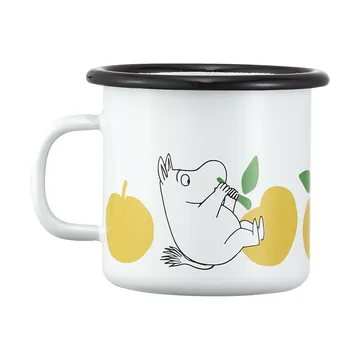 Moomin enamel mug 25 cl - Joyfull Apples - Muurla