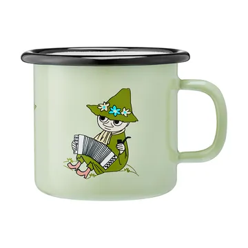 Moomin enamel mug 2.5 dl - Snufkin - Muurla