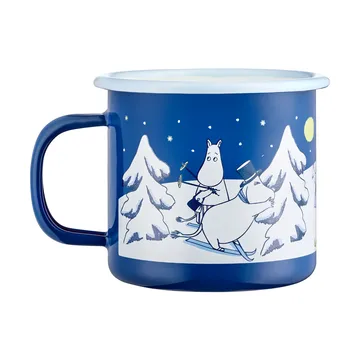 Moomin enamel mug 37 cl - Starry night - Muurla