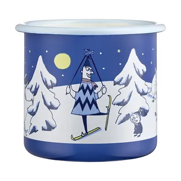 Moomin enamel mug 37 cl - Starry night - Muurla